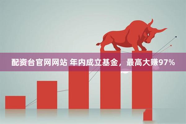 配资台官网网站 年内成立基金，最高大赚97%
